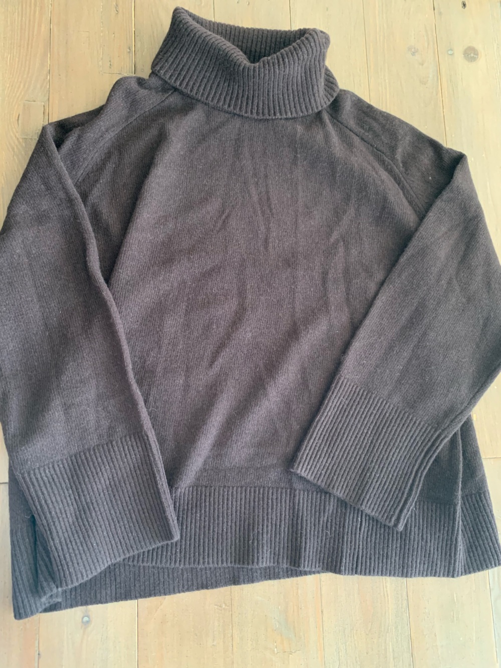 Reiss Eliza roll neck sweater jumper chocolate brown NWT - Picture 3 of 6
